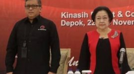 Ketua Umum PDI Perjuangan (PDIP) Megawati Soekarnoputri bersama Sekretaris Jenderal PDIP Hasto Kristiyanto. (Instagram.com @sekjenpdiperjuangan)