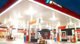 Stasiun Pengisian Bahan Bakar Umum (SPBU). (Dok. Pertaminaretail.com)
